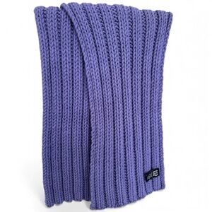 Cozy Fall Winter GAP Pleated Wool Blend Scarf Muffler in Lavender Purple